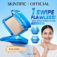 SK Ultra Cover Powder Foundation | Full Coverage, Oil Control, Velvet Matte, Blurs Pores, Long Lasti