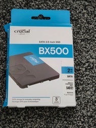 Crucial BX500 2TB 2.5吋 SATA SSD 固態硬盤