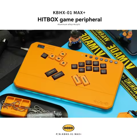 DOIO KBHX 01 MAX+ HITBOX Mechanical Switch Keyboard Spraying Aluminum Shell Customized Gaming Hitbox