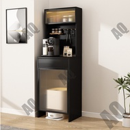 KAQ Solid Wood Sweeping Robot Storage Cabinet Companion Organizer Cabinet Housekeeping Cabinet Stora