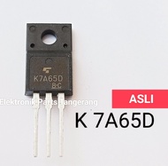 K7A65D ASLI Fet tv polytron K 7A65 D MOSFET 7A65D ORIGINAL FET 7A65D TRANSISTOR 7A65D MOSFET K 7A65D