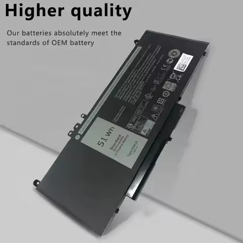 G5M10 Replacement Lithium ion battery Laptop Batteries 0WYJC2 8V5GX R9XM9 WYJC2 14.8V 92Wh For Dell 