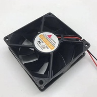 Y.S TECH FD1281257B-2A DC 12V 2.76W 80x80x25mm 2-Wire Server Cooling Fan