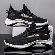 Anta Men's Sneakers New Fashion Soft Bottom Antiskid Rubber Shoes Light Breathable Mesh Running Shoes Wear-resistant Deodorant Sports Shoes For Men 2022 Style Sale【EU:39-44】
