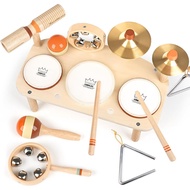 Kids Drum Set - Montessori Toys for 2 Years Old Boy Girl Birthday Gifts