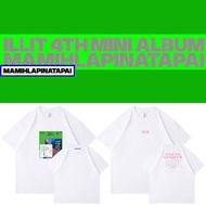 ILLIT MAMIHLAPINATAPAI Printed Cotton T-Shirt Kpop Fashion Short Sleeve Tee Shirt