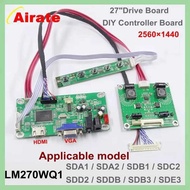 27 '' i A1312 A1316 A1407 2K LCD Controller Drive Board Monitor Display kit For LM270WQ1 A2 C2 E3 B1
