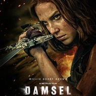 Damsel western film DVD cassette (2024)