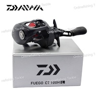 17 NEW DAIWA Fishing reel FUEGO CT 100 reel CT100HL CT100HSL CT100XSL Baitcasting Reel 1 YEAR LOCAL 
