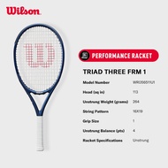 WILSON TRIAD THREE ไม้เทนนิส Unstrung WR056511U1 Official Store