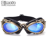 BJMOTO 2020 Cool MTB Biker Goggles Motorcycle Goggle Sunglasses Scooter Moto Aviateur Vintage Glasse