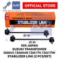 555 Japan Stabilizer Link for Suzuki Transformer DA64V DA64W Van Wagon (2 PCS/SET) Heavy Duty