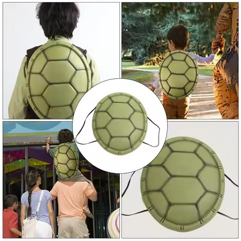 1pc Stage Ninja Turtle Shell Backpack Mutant Ninja Turtles Costume Cosplay Props Simulation Turtle B