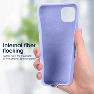 For Huawei Y5P Y6 2018 Y6P Y7 2019 Y7A Y7P Y7 2019 Y8P Case Liquid Soft Silicone TPU Back Cover