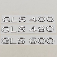 for Mercedes GLS Class GLS400 GLS480 GLS600 Trunk Letter Emblem Badge Logo Car Styling Sticker Acces