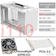 PcCooler I110 A4 Chassis Small Desktop Computer Case Support i7 12700 RTX4080 SFX PSU HTPC Mini ITX