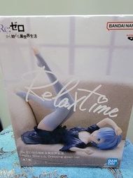 美少女公仔 - Bandai Relax Time《Re:從零開始的異世界生活》雷姆 Rem 睡衣版 Dressing gown ver. 有盒 $70