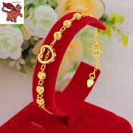 Gold 916 Original Women's Bracelet Korea Gold Bracelet Cod 916 Jewelry