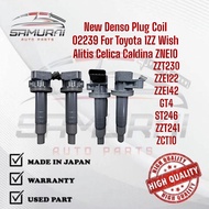 Brand New IGNITION COIL-Toyota New Denso Plug Coil 02239 For 1ZZ Wish Alitis Celica Caldina ZNE10 ZZ
