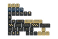 DROP Redsuns GMK Blue Samurai Custom Mechanical Keyboard Novelty Keycap Set - 39-Keys, Doubleshot AB