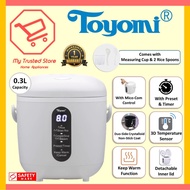 TOYOMI RC 919 0.3L Micro-com Mini Rice Cooker Non-stick pot (1-2pax)