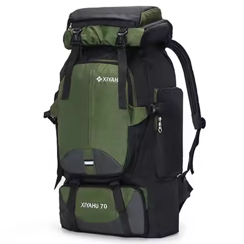 Hiking Backpack 70L Oxford Large Rucksack for Travelling Camping Hunting Bag Waterproof Lightweight 