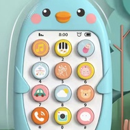 Baby Phone Toys Early Educational Simulation Music Telephone Toy for 1 to 3 Years Old Toddlers