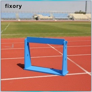 fixory Soft Practice Hurdle Adjustable Training Hurdle Foam for Beginners, Red