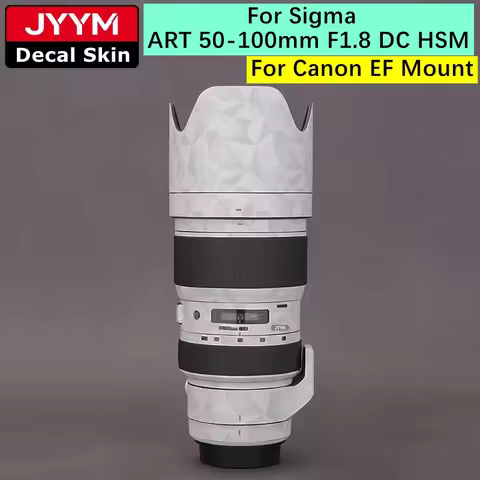 Customized Sticker For Sigma ART 50-100mm F1.8 DC HSM Lens Decal Skin Vinyl Wrap Film Coat 50-100 1.