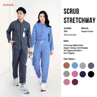 SCRUBbyNF Scrub Stretch Way/ Doctor's Scrub/ Set OKA Scrub Pants OK Doctor's Uniform/ OK Nurse's Uni