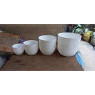 BIG BOWL pots WITH PLATE (seperate)