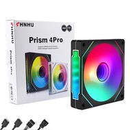 Pentagram 4Pro 12Cm ARGB Đồng Bộ Im Lặng Máy Tính PWM Quạt Điều Khiển Nhiệt Độ Quạt Làm Mát Để Bàn