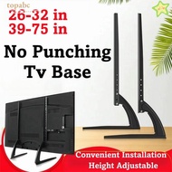 GORROS LED LCD Monitor Bracket, Universal Adjustable Tv Stand, Professional Vertical Alloy 26-32/39-