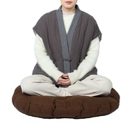 Meditation Cushion Meditation Cushion Yoga Household Tail Spine Support High Elastic Cotton Meditati