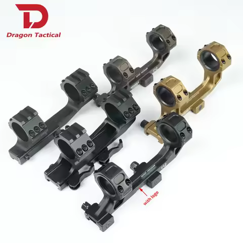 Tactical GEISSE Rifle Scope Mount Rings Optical Sight Riflescope Cantilever 25.4mm 30mm HK416 Huntin