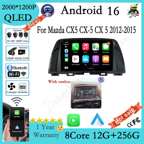 9" Android 16 For Mazda CX5 CX-5 CX 5 2012-2015 DSP Car Radio Multimedia Player GPS Navigaion DSP St