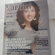 Majalah Wanita Kartini Mei 2007 cover model Dhini Aminarti