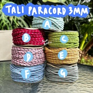 Prusik Paracord Rope 3 MM per 3 meters