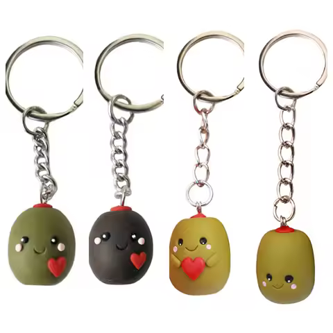 New Olive You KeyChain Only You Olive KeyChain Pendent Convenient And Easy To Hang Stylish Pendant B