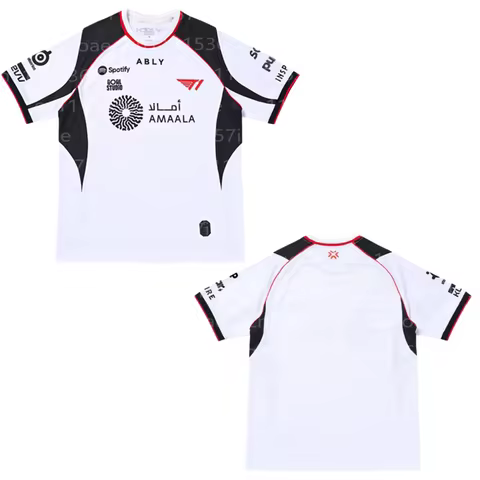 2026 VCT Valorant New T1 Esports Club Shirt LCK LOL Faker Same Style Men Women T-shirts Customizable