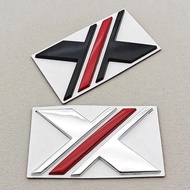 3D Metal Car Sticker Logo X Fender Rear Trunk Badge Emblem For MG MG 3 MG4 MG5 MG ZS MG Marvel R Uni