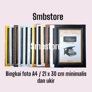 Photo frame 8RP/10RP/11R/A4/21x30cm motif and minimalist