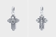 徵收 ：Good Art Hlywd Jimmy Cross Pendant