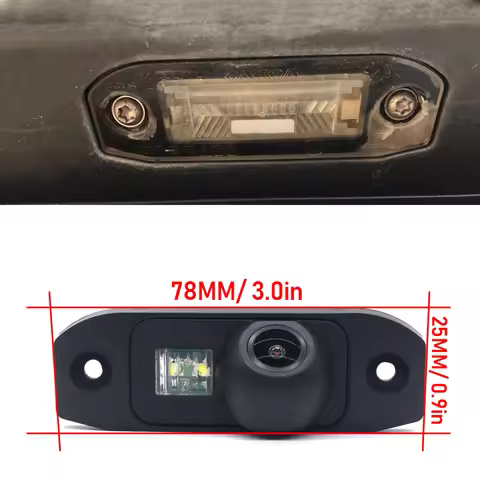 For Volvo V50 V60 XC60 XC90 V40 XC40 S80 XC70 2004~2012 2013~2022 Rear View Backup Camera Fisheye Ni