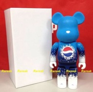 Medicom Bearbrick 2011 Pepsi Coca Cola Matte Blue Limited 400% Be@rbrick