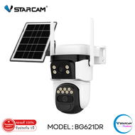 กล้องวงจรปิด Vstarcam รุ่น BG621DR รองรับ SIM 4G กล้องโซล่าเซลล์มีแบตเตอร์ 8000mAh 2 เลนส์ 2 มุมมอง