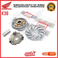 COMPLETE ROLLER HOUSING FOR HONDA PCX 150 CVT FAN BEAT VARIO SCOOPY - K36 / K97
