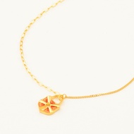 999/24K Gold Necklace PGJN180440