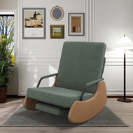 Kerusi Goyang Untuk Dewasa, Kerusi Goyang Glider Dengan Pijakan Kaki, Kerusi Goyang Selesa Dengan Sa
