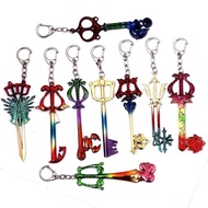 Kingdom Hearts Merchandise KingdomHearts Keychain Color 9 Combinations Variety Cool Night Market Exq